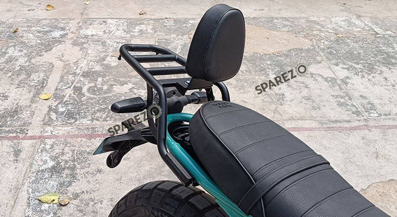 Fit For Royal Enfield Bear 650 Rear Luggage Rack With Backrest