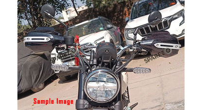 Fit For Royal Enfield Bear 650 Transparent White Hand Guard Kit