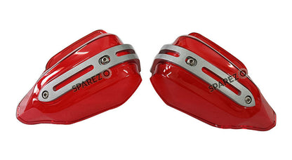 Fit For Royal Enfield Bear 650 Tinted Red Color Hand Guard Kit