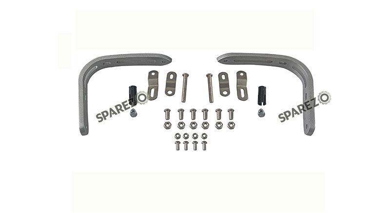 Fit For Royal Enfield Bear 650 Tinted Red Color Hand Guard Kit