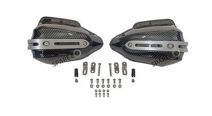 Fit For Royal Enfield Bear 650 Carbon Black Color Hand Guard Kit