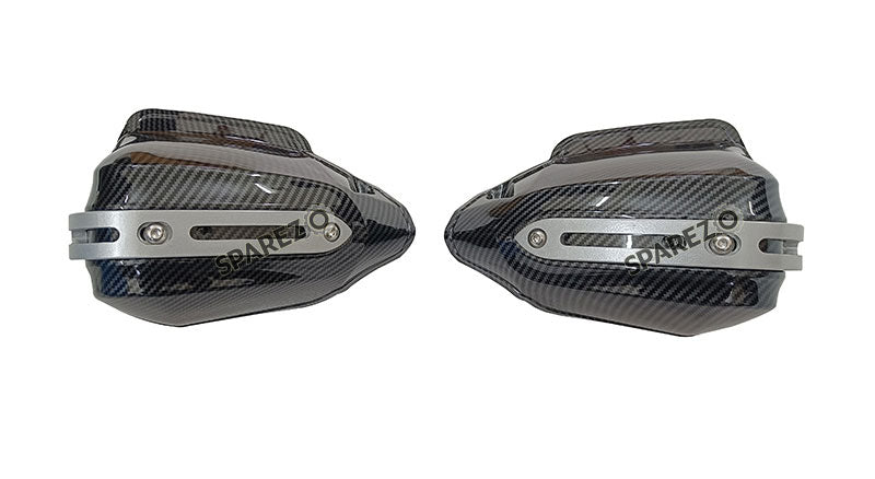 Fit For Royal Enfield Bear 650 Carbon Black Color Hand Guard Kit