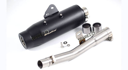 Fit For Royal Enfield Bear 650 Powerage Exhaust Silencer Black