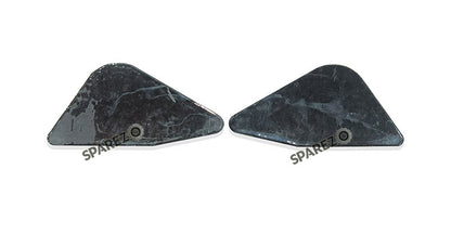 Fit For Royal Enfield New Himalayan 450 Rubber Tank Knee Pad Black and White