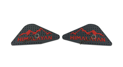 Fit For Royal Enfield New Himalayan 450 Rubber Tank Knee Pad Black and Red