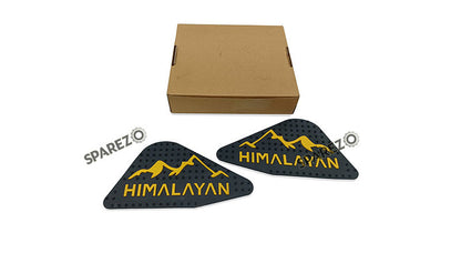 Fit For Royal Enfield New Himalayan 450 Rubber Tank Knee Pad Black and Yellow