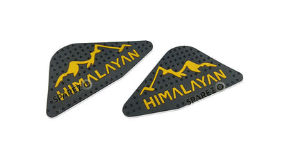 Fit For Royal Enfield New Himalayan 450 Rubber Tank Knee Pad Black and Yellow