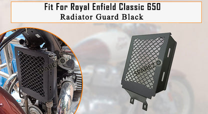 Fit For Royal Enfield Classic 650 Radiator Guard Grill Black