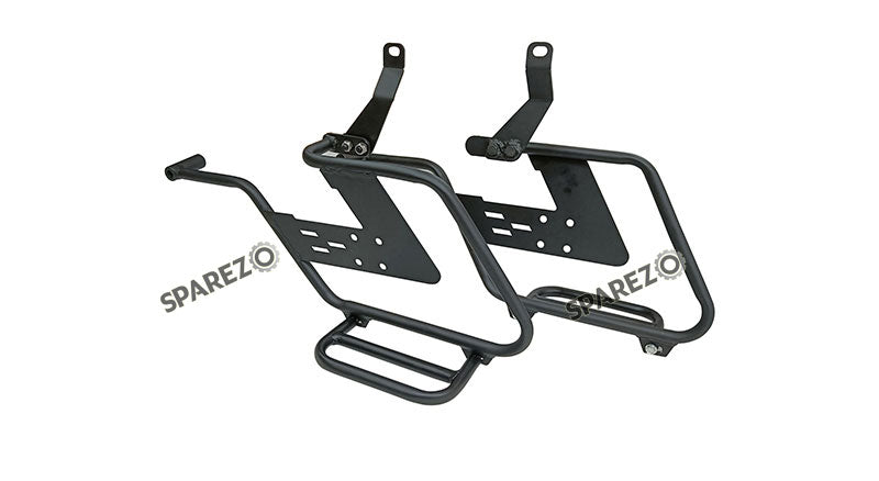 Fit For Royal Enfield Classic 650 Brown Color Bags With Saddle Stay Mounting