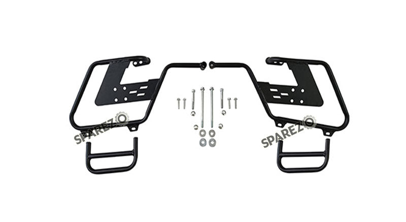 Fit For Royal Enfield Classic 650 Black Color Bags With Saddle Stay Mounting