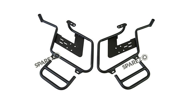 Fit For Royal Enfield Classic 650 Brown Color Bags With Saddle Stay Mounting