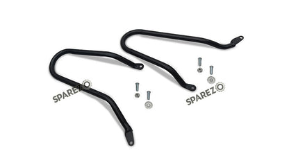 Fit For Royal Enfield Bear 650 Pannier Mounting Rails Black