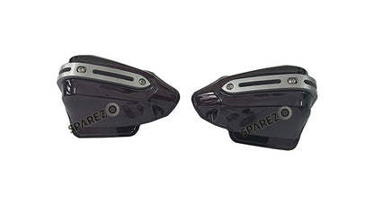 Fit For Royal Enfield Classic 650 Tinted Black Color Hand Guard