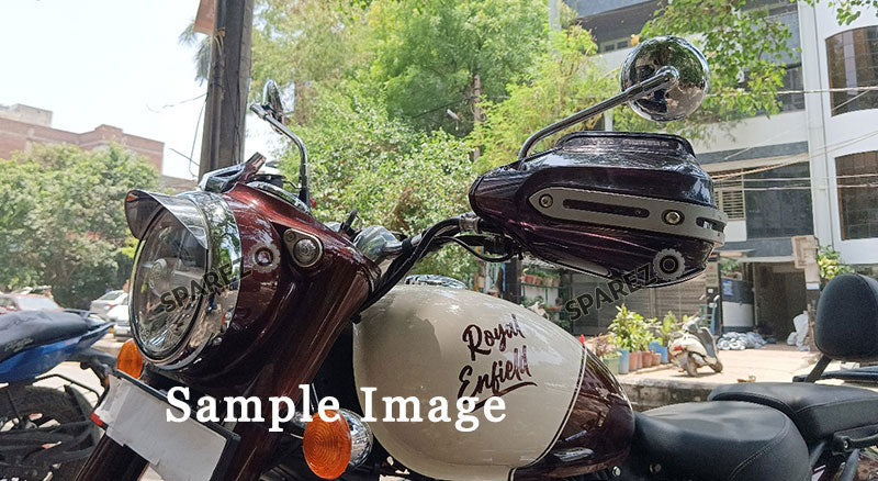 Fit For Royal Enfield Classic 650 Tinted Carbon Black Hand Guard