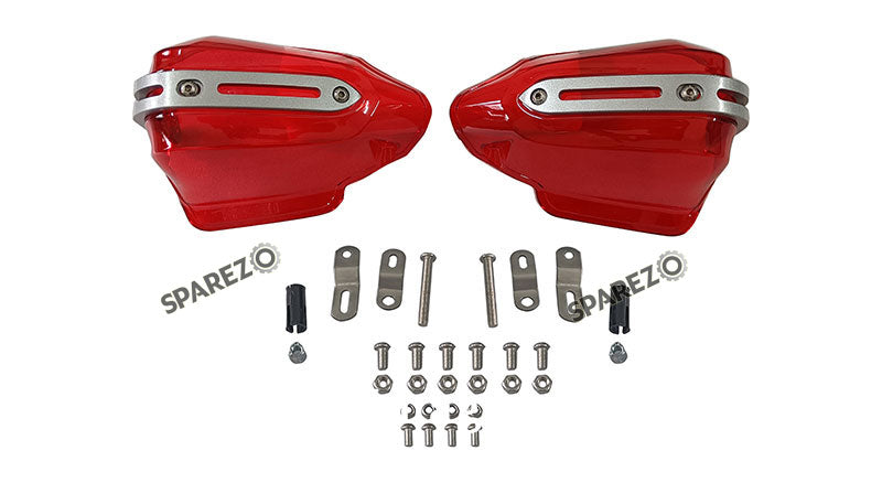 Fit For Royal Enfield Classic 650 Tinted Red Color Hand Guard